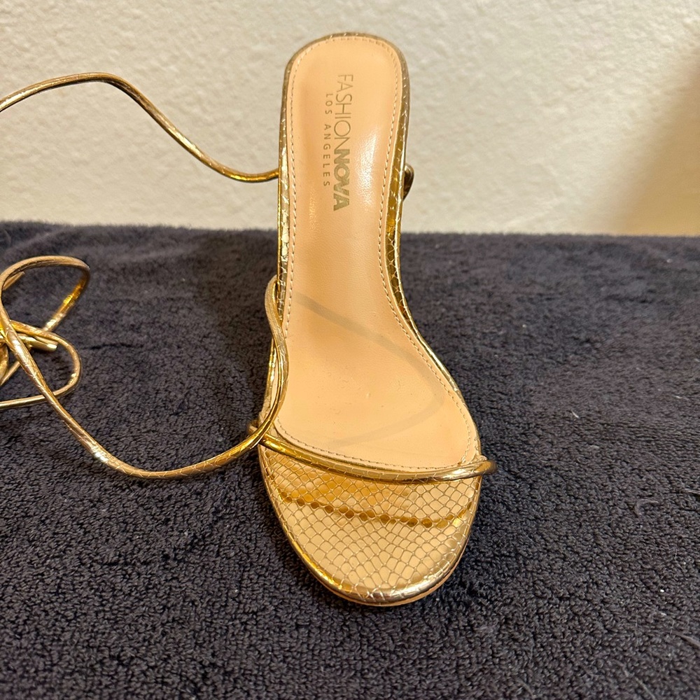 Pure Innocence Heeled Sandals